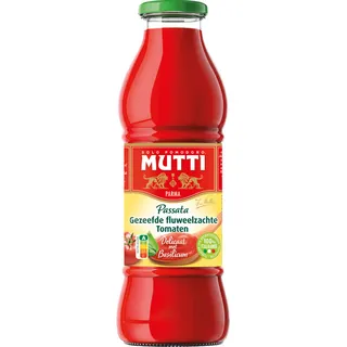 MUTTI Passata gezeefde tomaten basilicum