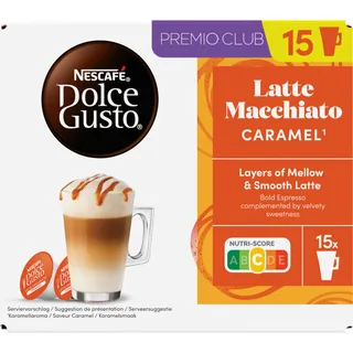 Nescafé Latte macchiatio caramel capsules