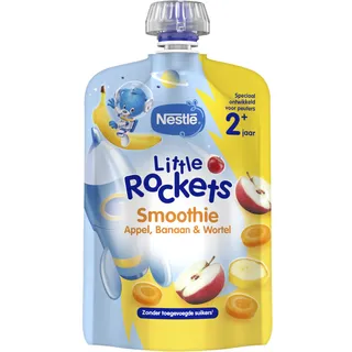 Nestlé Little Rockets Knijpfruit banaan