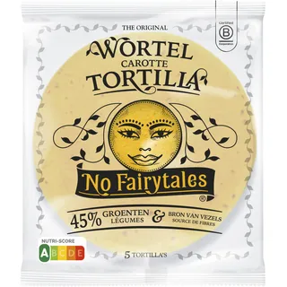 No Fairytales Wortel tortilla wraps