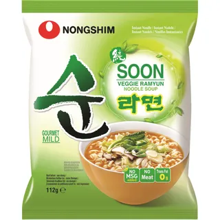 NongShim Veggie ramen noodles