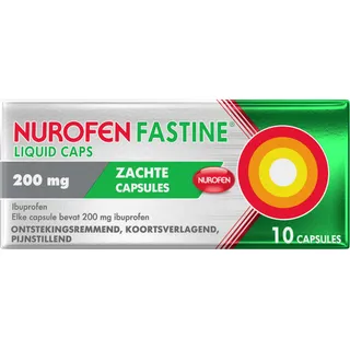 Nurofen Fastine liquid caps 200mg