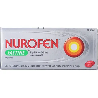 Nurofen Fastine liquid caps 200mg