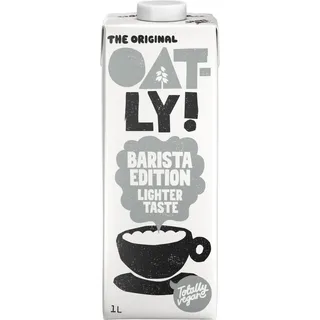 Oatly Barista edition lighter taste