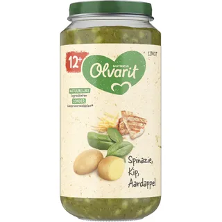 Olvarit 12+ Maanden Spinazie Kip Aardappel