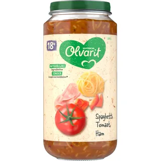 Olvarit 18+ Maanden Spaghetti Tomaat Ham