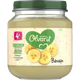 Olvarit 4+ Maanden Banaan