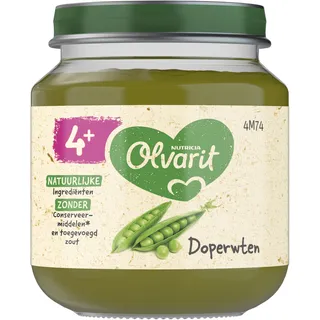 Olvarit 4+ Maanden Doperwten