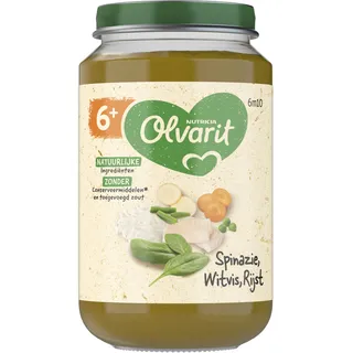 Olvarit Spinazie witvis rijst