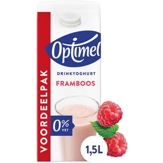 Optimel Drinkyoghurt framboos voordeelpak