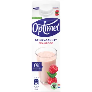 Optimel Drinkyoghurt framboos