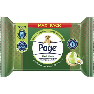 Page Aloë vera vochtig toiletpapier