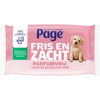 Page Sensitive vochtig toiletpapier