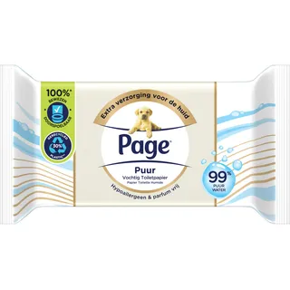 Page Puur vochtig toiletpapier