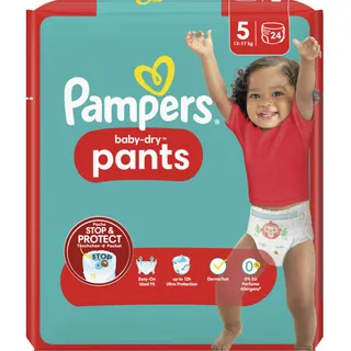 Pampers Baby-dry pants luierbroekje maat 5
