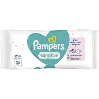 Pampers Sensitive baby wipes