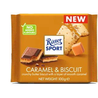 Ritter Sport Biscuit & caramel