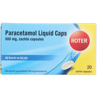 Roter Paracetamol Liquid Caps 500mg
