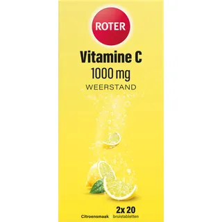 Roter Vitamine C bruistabletten 1000mg