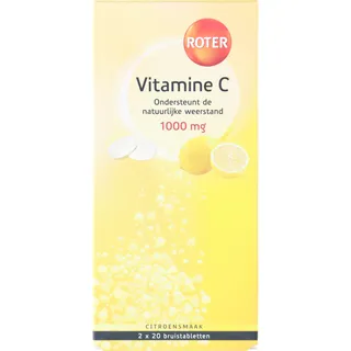 Roter Vitamine C bruistabletten 1000mg