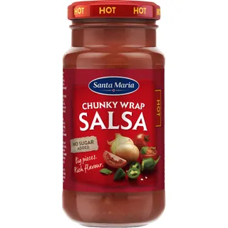 Santa Maria Chunky wrap salsa hot