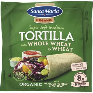 Santa Maria Tortilla wraps organic bio 8x medium