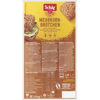 Schar Meergranenbroodjes glutenvrij