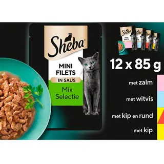 Sheba Mini filet in saus