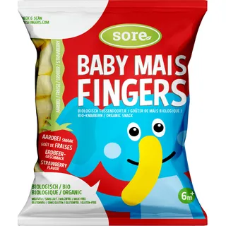 SORE Baby maisfingers aardbei