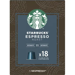 Starbucks Nespresso espresso roast capsules