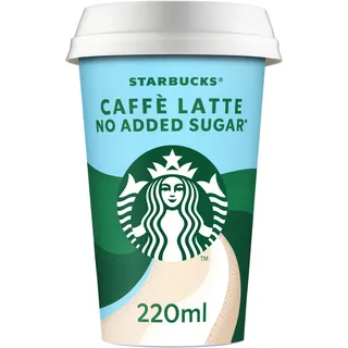 Starbucks Caffè latte no added sugar ijskoffie