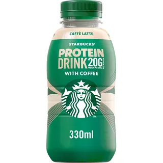 Starbucks Protein drink caffe latte coffee