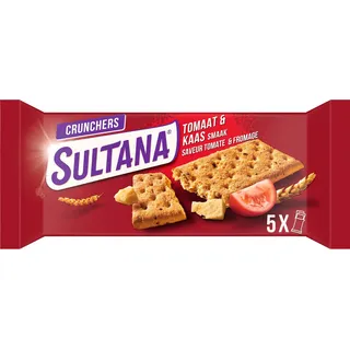 Sultana Crunchers tomaat & kaas