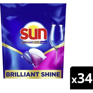 Sun Brilliant shine all-in-1 vaatwascapsules