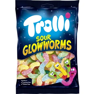 Trolli Zure gloeiwormen