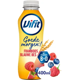 Vifit Goedemorgen framboos blauwe bes