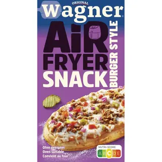 Wagner Airfryer snack burger style