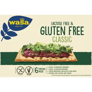 Wasa Glutenvrij en lactosevrij classic