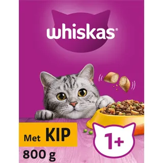Whiskas 1+ Brokken met kip