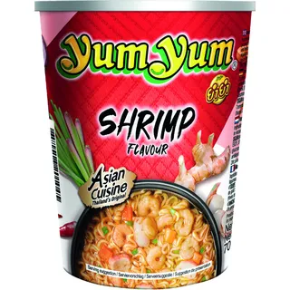 Yum Yum Shrimp flavour instant noodles