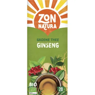 Zonnatura Groene thee ginseng