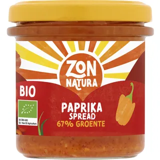 Zonnatura Paprika spread 67% groente
