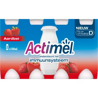 Actimel Drinkyoghurt Aardbei 8-pack