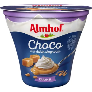 Almhof Choco met slagroom karamel