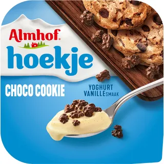 Almhof Hoekje choco cookie vanille yoghurt