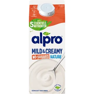 Alpro Mild & creamy zonder suikers