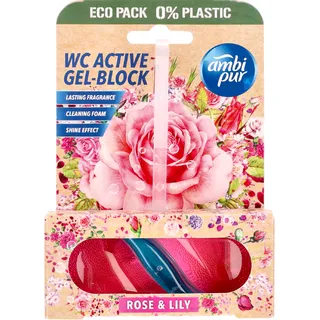 Ambipur Pur Ap wc tri-gel rose & lily