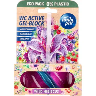 Ambipur Pur Wc active tri-gel wild hibiscus