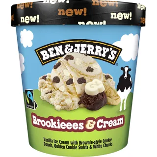 Ben & Jerry's Brookieees and cream