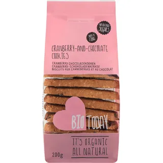BioToday Cranberry Chocoladekoeken